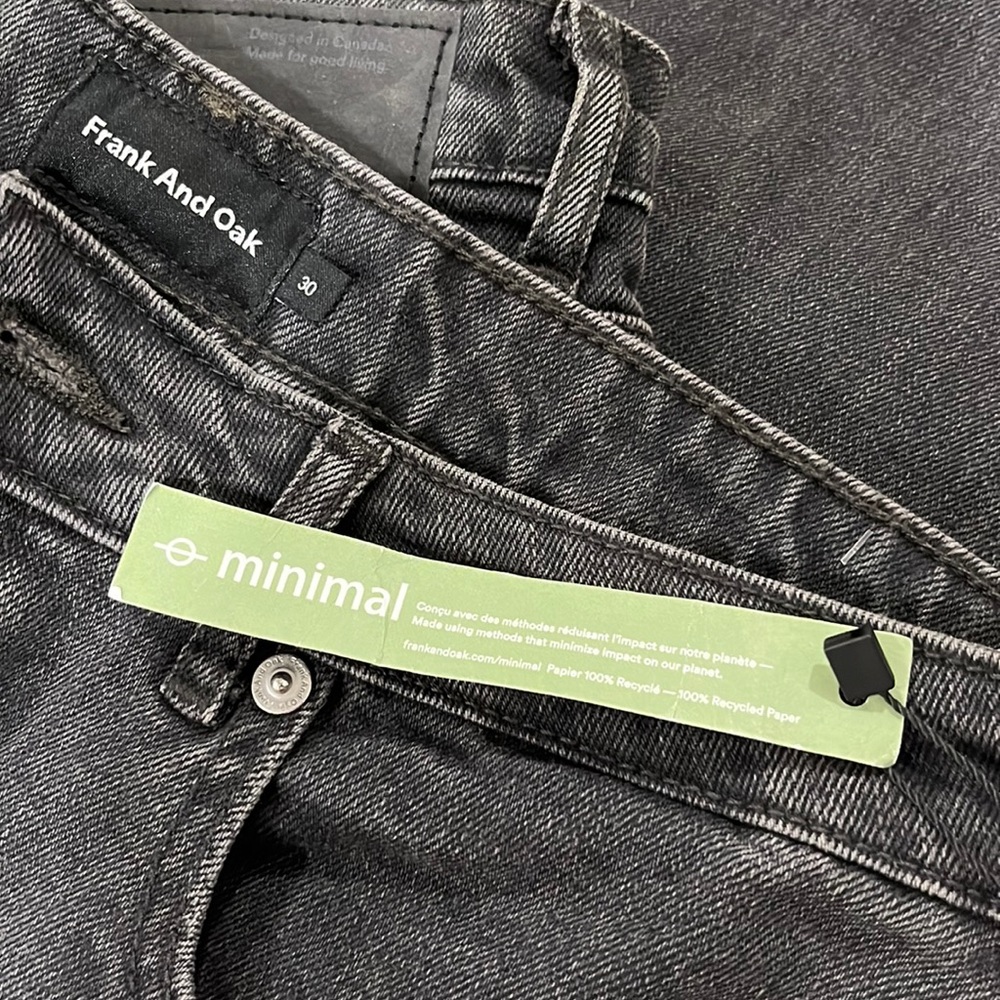 High Waist Black Jeans